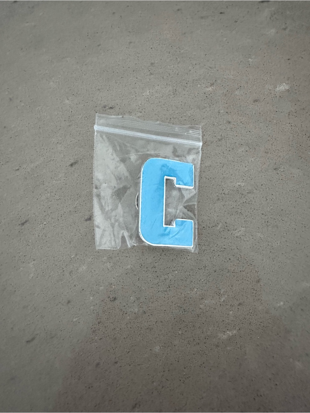 Columbia University Letter C Lapel Pin - 1” x 1”